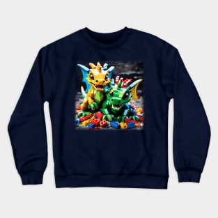 Brick dragons Crewneck Sweatshirt